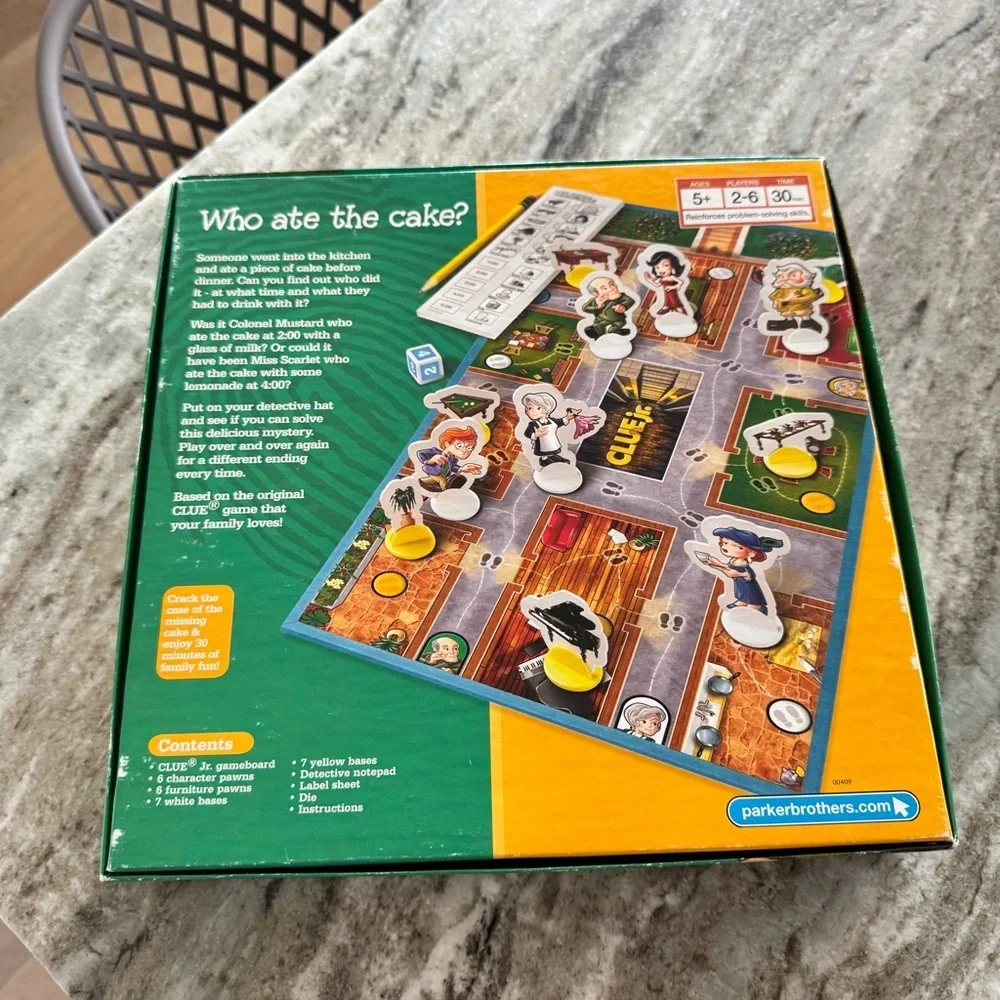 Clue Jr Mystery Board Game for Kids
